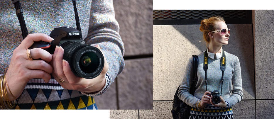 Nikon D5600 DSLR with 18-55mm DX VR Lens - Adorama